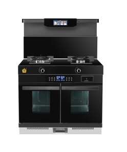 黄圃HG100-09（左消毒柜，右蒸烤箱）